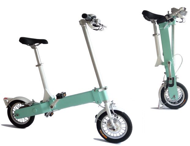 シンプルな折り畳み電動アシスト自転車「CityLeo」
