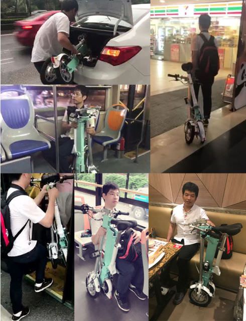 シンプルな折り畳み電動アシスト自転車「CityLeo」
