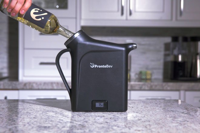 30秒で飲み物をキンキンに冷やせる「ProntoBev」