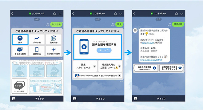 LINEとソフトバンク