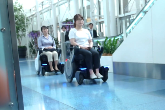 ロボット車いすのイメージ