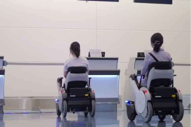 ロボット車イスのイメージ