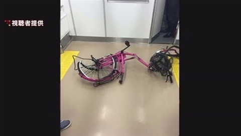 線路に自転車投げ込みか、JR ...