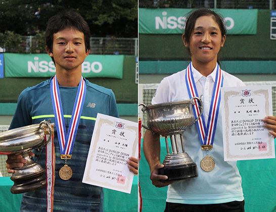 U16単優勝は山中と光崎 Tennis365 Net Goo ニュース