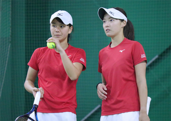 インカレ室内 女子複予選1回戦 Tennis365 Net Goo ニュース