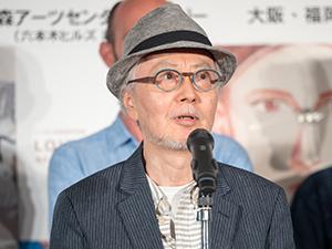 挨拶をする谷口ジロー
