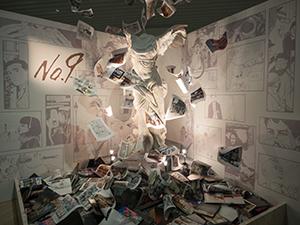 ルーヴルの代表的な作品のひとつ「サモトラケのニケ」の原寸大レプリカ