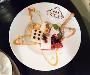 チンチロリン対決を再現したスイーツ