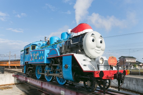 2015年クリスマス時のトーマス号