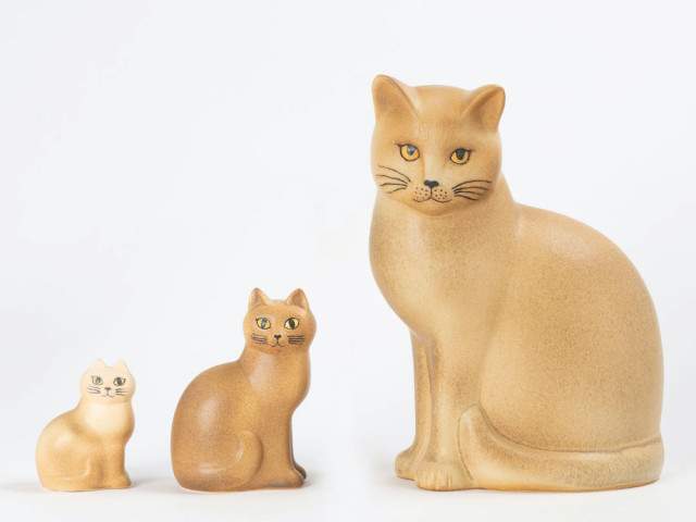 お気に入りの猫の陶器作品と出会えるニャ 特集企画 あなたのためのリサ ラーソン 実施中 Cat Press Goo ニュース