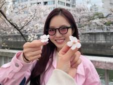 「ほんとに天使」本田真凜、プライベートお花見ショットを公開！ 「桜に目が全くいかない」