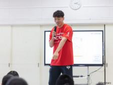 『DREAM HOOP PROJECT in 沖縄』が開催…トップアスリートが“夢”をテーマに中学生へ授業