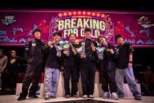 【WDSF Breaking for Gold 最終戦】BBOY ISSIN・ BGIRL RIKOが金メダルを獲得！