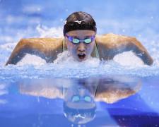 三井愛梨が女子200mバタ5位　水泳の世界選手権第14日