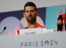 ジョコビッチが金メダルへ抱負　テニス男子、セルビア代表