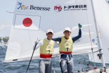 セーリング岡田、吉岡組が優勝　全日本470級、有終の美