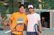 春日部出身の綿貫選手がテニスイベント　「子どもや未来のテニスのために」