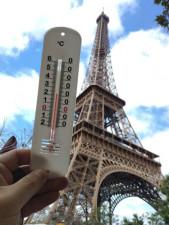 【パリ五輪】現地の気温は実際にはどうなっているのか　取材班が温度計を片手に歩いてみると…