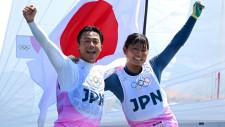 セーリング歴代オリンピック日本代表メダリストと入賞者一覧　パリで岡田奎樹・吉岡美帆組が銀メダル