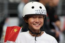 「五輪史上最年少の金メダリストとなる可能性も…」スケートボード中国代表“11歳少女”に欧州メディア熱視線「彼女には才能がある」【パリ五輪】