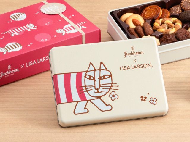 お花をくわえた猫のマイキーが可愛い ユーハイム リサ ラーソンのバレンタイン限定商品が今年も登場 Cat Press Goo ニュース