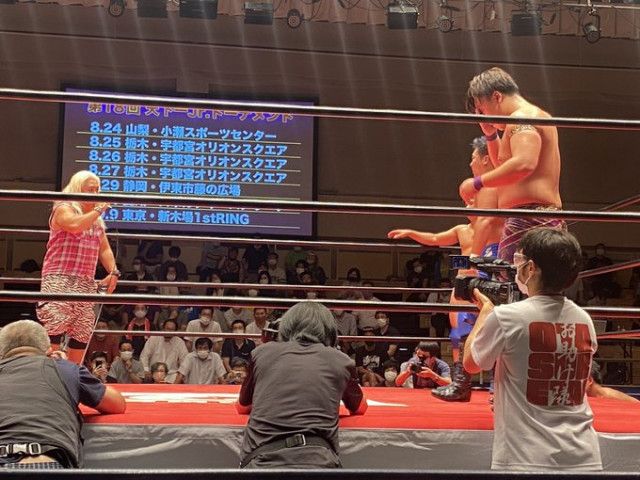 Zero1 工藤めぐみgmから 天下一ジュニアトーナメント の開催が発表 プロレスtoday Goo ニュース Zero1 工藤めぐみgmから 天下一ジュニアトーナメント の開催が発表 プロレスtoday Goo ニュース