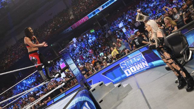 【WWE】王者リブとシェイナのSD女子王座戦が「WWEクラッシュ・アット・ザ・キャッスル」で決定
