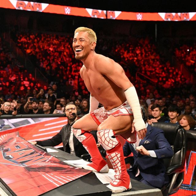 【WWE】“金髪”戸澤陽がJBLハットを奪って逃走！油断したコービンはマッキンタイアに敗れる