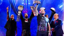 【WWE】レインズ率いるブラッドラインがマッキンタイア&ブロウイング・ブルーツと4対4の大乱闘