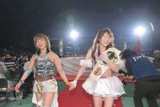 【東京女子】瑞希が坂崎ユカを破りプリプリ王座涙の初戴冠！「歴代のチャンピオンたちみたいになれるように頑張る」