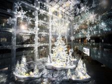 「ＫＩＴＴＥの森 Winter Forest Christmas 〜自然からの贈り物〜」（画像：千代田区観光協会プレスリリースより）