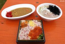 三色海鮮丼に背油ラーメン…　新潟で「日本一おいしいギャラプラ」が開催中
