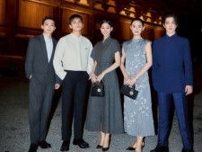 新木優子、キラキラ輝く黒のロングドレス姿に「最高の可愛さ