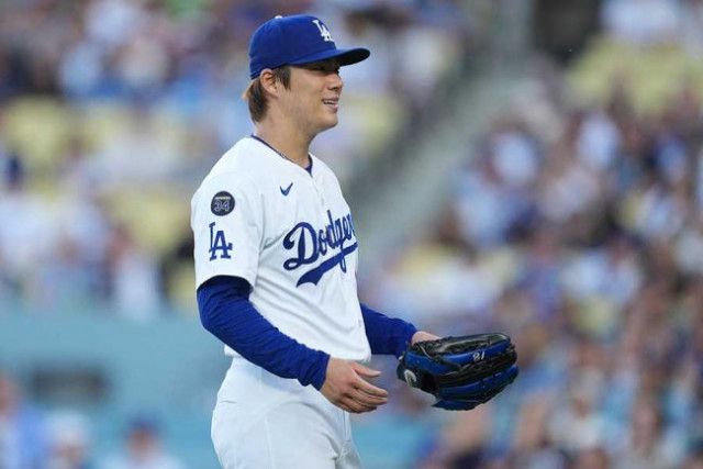 山本由伸にいきなり大量援護「見たことがない」　米実況席が冗談交じりに指摘「場所変えないかも…笑」