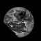 日食時に月が地球に落とした影を35万9000kmの彼方から月探査機が撮影
