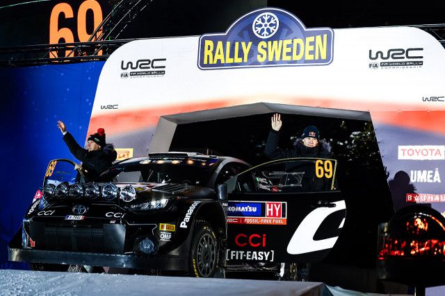 ラリー初日で1-2-3体制を築いたトヨタ。首位発進のロバンペラにラトバラ代表も期待／WRC第2戦