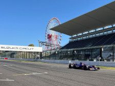 鈴鹿F1タイヤテストで角田裕毅が走行「ピレリに良いデータを提供できた。大勢のファンが来てくれたのもうれしい」