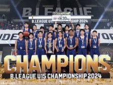 横浜ビー・コルセアーズU15が「B.LEAGUE U15 CHAMPIONSHIP 2024」で初優勝