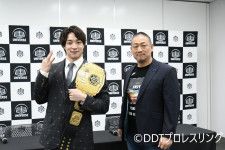 髙木三四郎、6・5新宿でのKO-D無差別級王座戦に向け「プロレスのルールの範囲内でガッチリ上野勇希に勝ちたい」