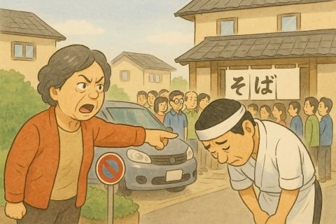 テレビに出た蕎麦屋が満員御礼も…「民家の庭に迷惑駐車」　住民は蕎麦屋を訴えることはできるか