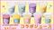 果汁工房果琳が2024年もサンリオキャラクター大賞とコラボ！可愛すぎる9種のジュース＆コースターは見逃せない。