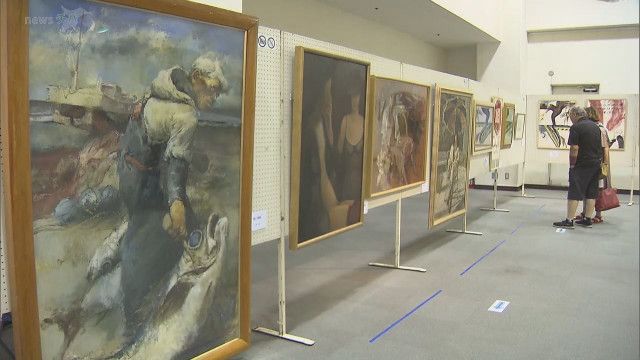 中尾彬 絵画 （俳優・中尾彬さんをしのびコレクション展 出身地