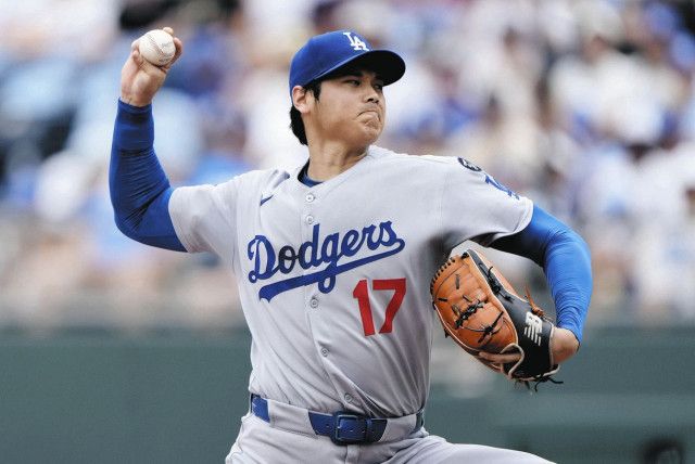 大谷翔平、164キロ出た！メジャー移籍後自己最速をマーク…驚愕の真っ直ぐ、復帰後初の２回を投げ無失点