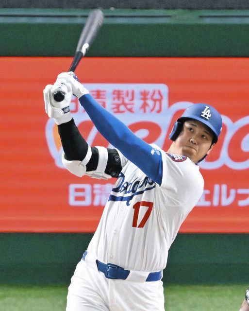 アニメ「ワンピース」ファンでドジャース戦は長蛇の列…コラボカード人気沸騰、大谷は「１番・DH」で出場