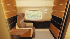 ＪＲ東海がホームページで紹介した東海道新幹線の個室グリーン車のイメージ