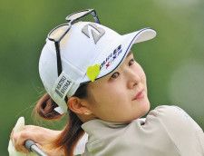 女子ゴルフ・川崎春花、キャディーさんへの”感謝ウイーク”は2位発進「頼りすぎて自分の考えなくゴルフしてた」