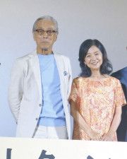 ２６年ぶりの主演映画で夫婦役を演じた岩城滉一（左）と宮崎美子