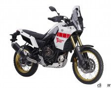 ヤマハの冒険バイク「テネレ700 ABS」に2024年モデル登場。5インチTFTメーターや3モードABSなどで機能をアップデート