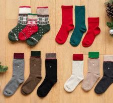 【KEYUCA】クリスマスらしいデザインで、プレゼントにも最適な｢靴下｣が登場♪