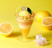 【資生堂パーラー】パフェケーキに、期間限定で｢瀬戸内レモン｣フレーバーが登場♡